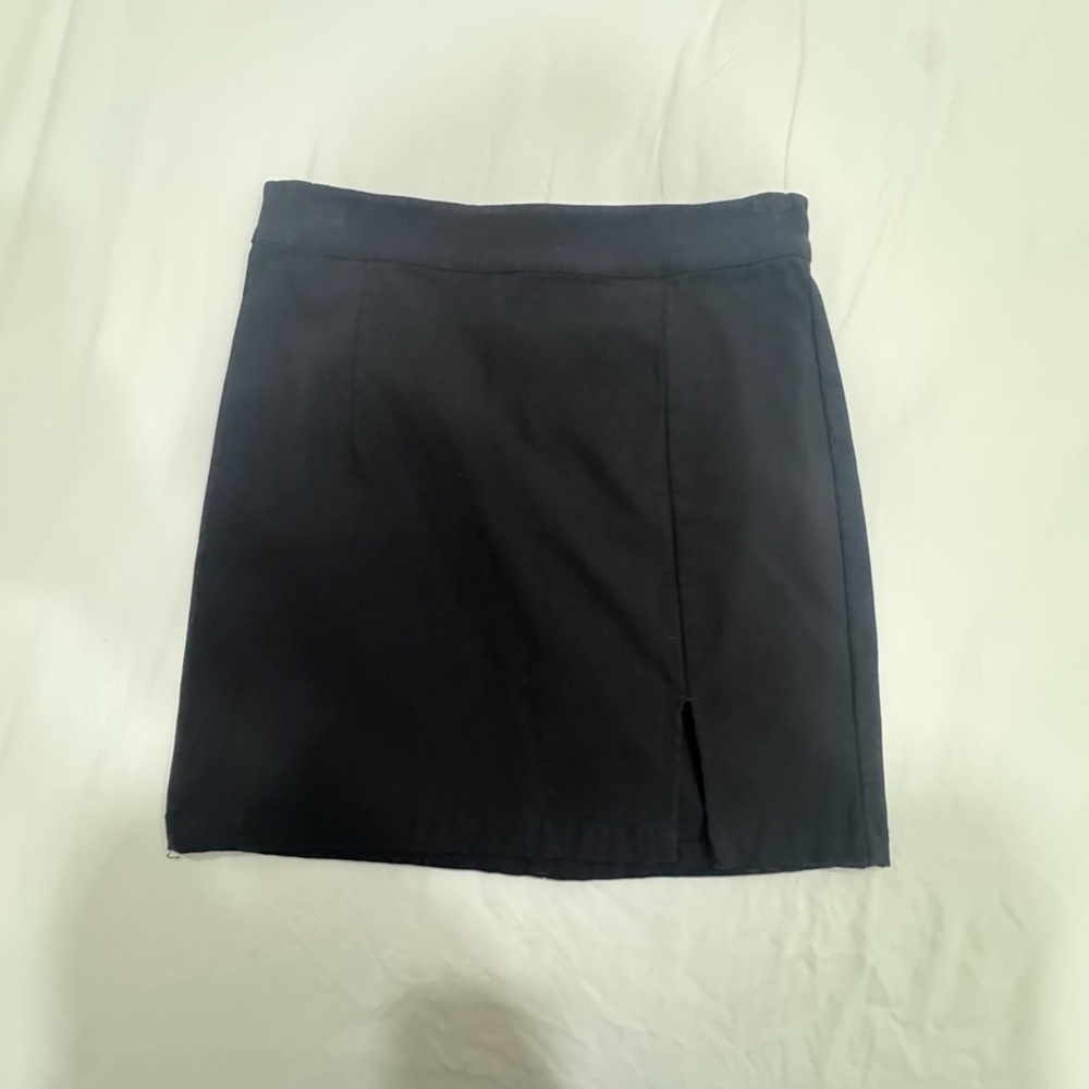 Garage Black Mini Skirt